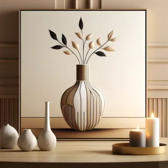 Rustic Charm Vase