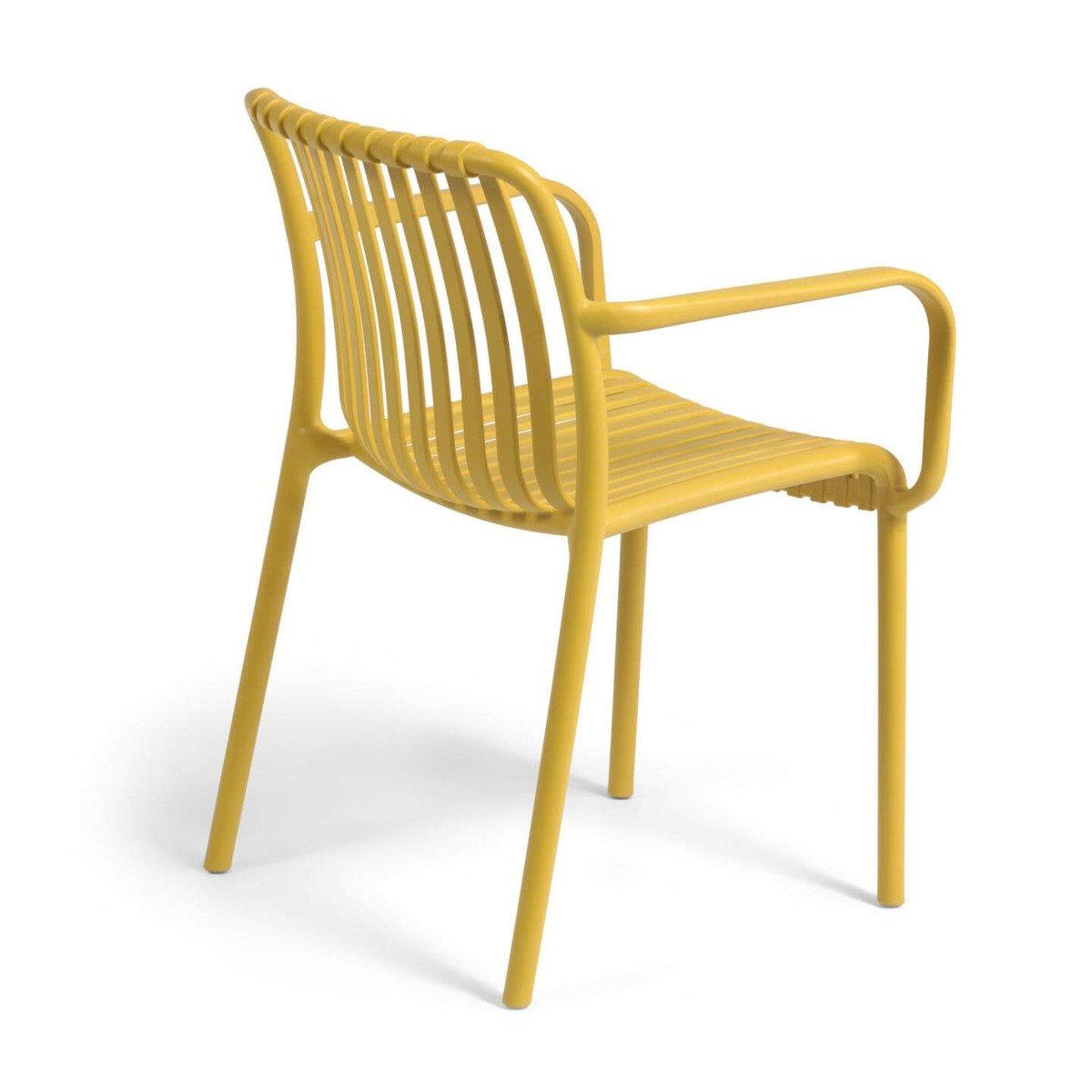 Set of 4 - Isabella Dining Chair - Mustard