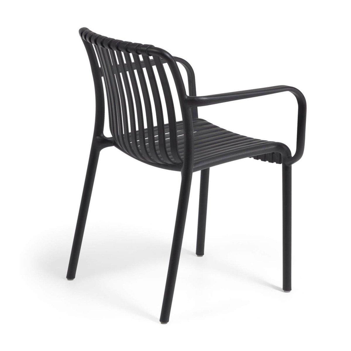 Set of 4 - Isabella Dining Chair - Black